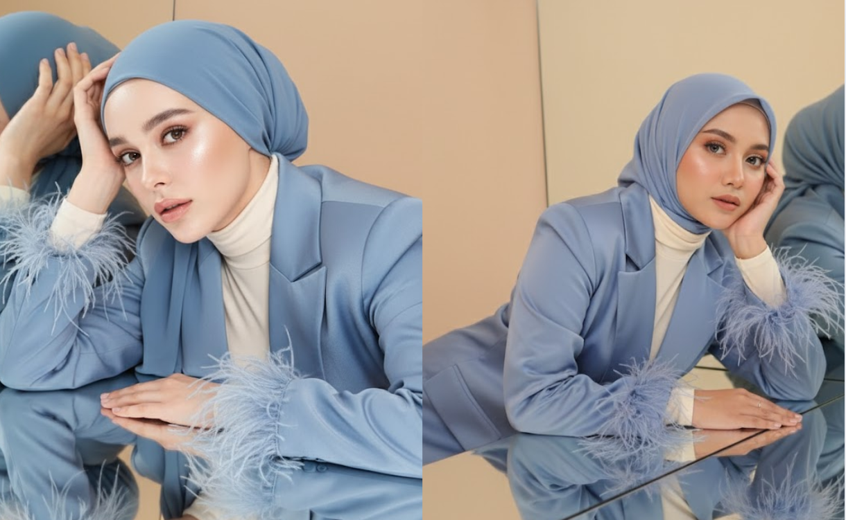 Kumpulan Prompt Gemini Ai untuk Foto Wanita Hijab dengan Gaya Elegan dan Syar'i, Tips Agar Wajah Tidak Berubah