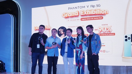 Kemeriahan TECNO PHANTOM V Flip 5G Grand Exhibition, Hadirkan Banyak Keistimewaan di Seluruh Lini Produk