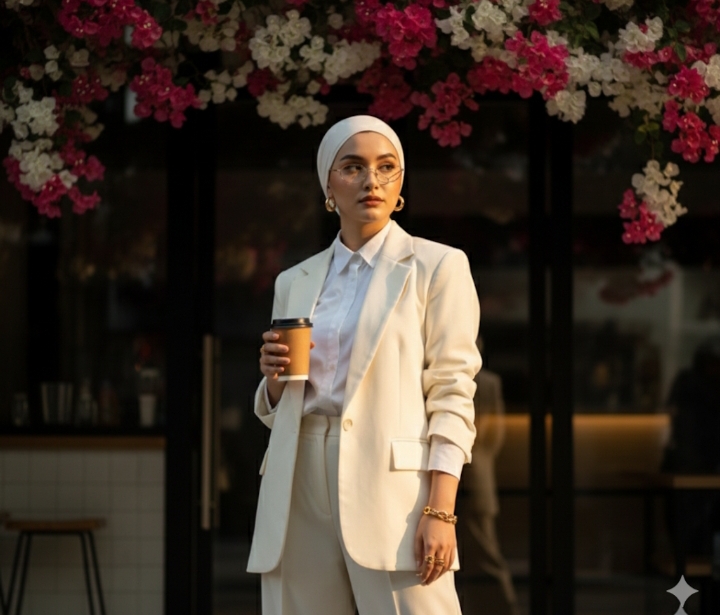 Kumpulan Prompt Gemini AI Wanita Elegan dengan Gaya Ootd Casual dan Modis, Hasilnya Gak Keliatan Editan!