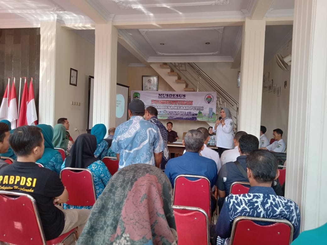 Desa Kawunghilir Bentuk Pengurusan Koperasi Merah Putih