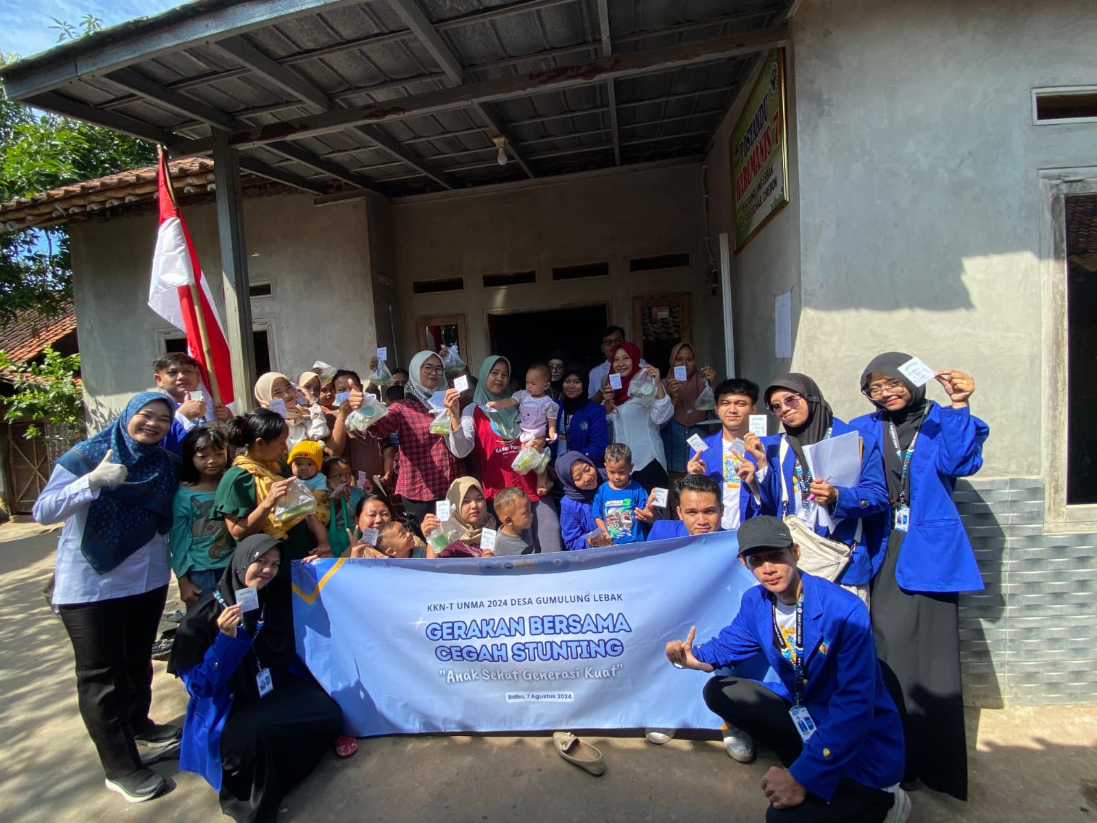 Mahasiswa KKN-T Unma Kampanyekan Pencegahan Stunting Terhadap Ibu Hamil di Desa Gumulung Lebak