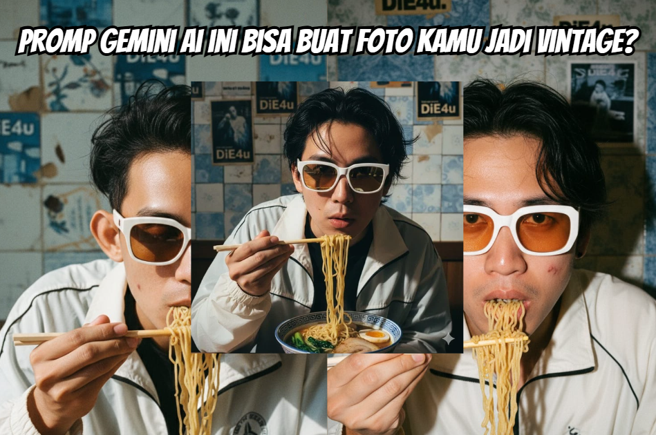 Prompt Gemini AI Ini Bisa Bikin Foto Kamu Terlihat Vintage, Cocok Bagi Kamu Yang Suka Gaya Retro!