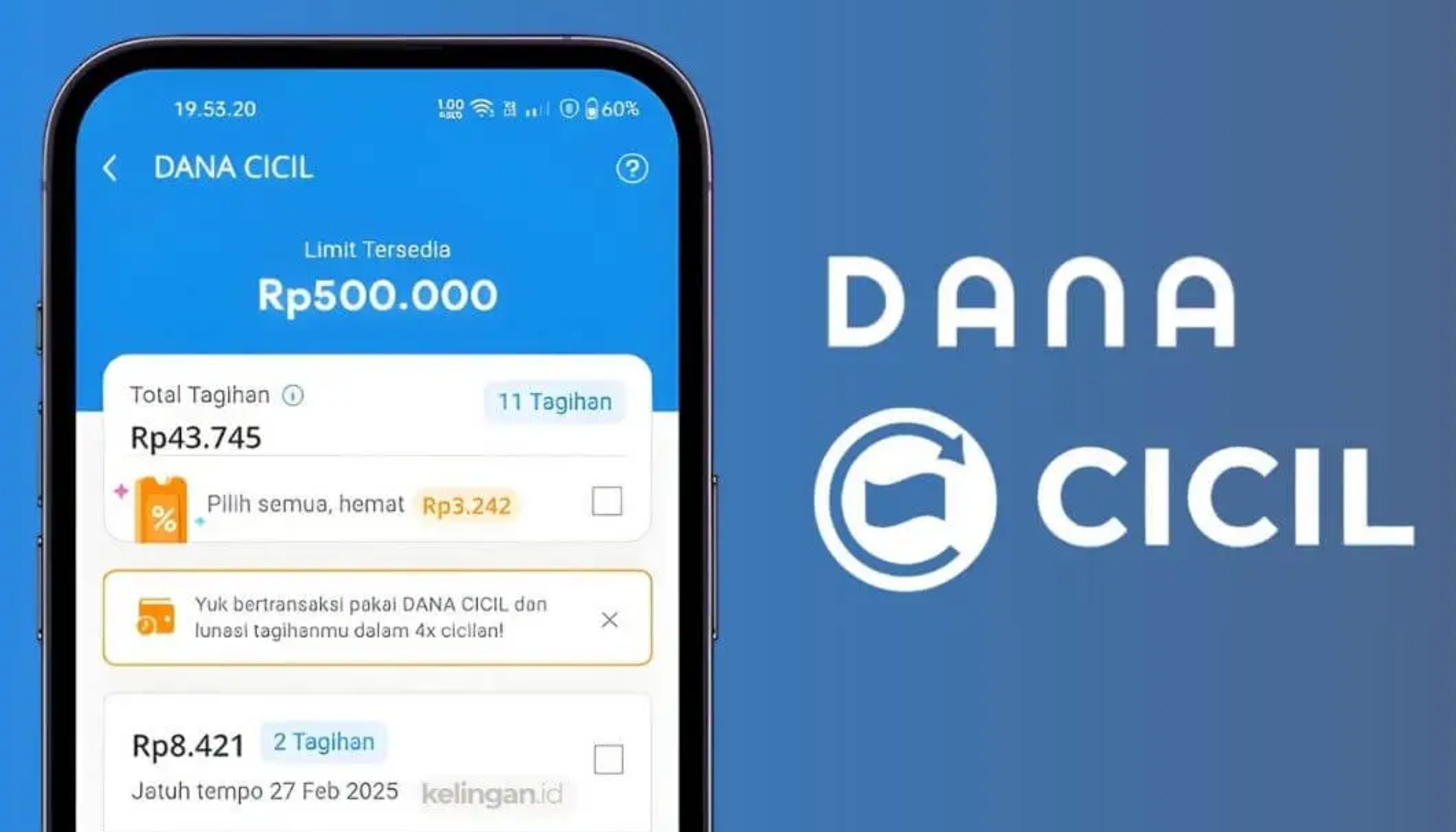 Pinjaman DANA Cicil 2026: Limit, Tenor, Bunga, dan Cara Aktivasi