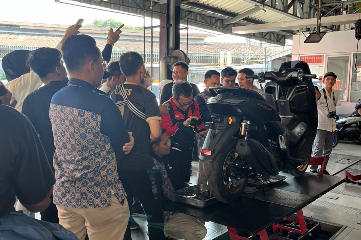 Gelar Aktivitas Media Workshop, Yamaha Kupas Tuntas Berbagai Update Teknologi Canggih Pada Mesin NMAX TURBO