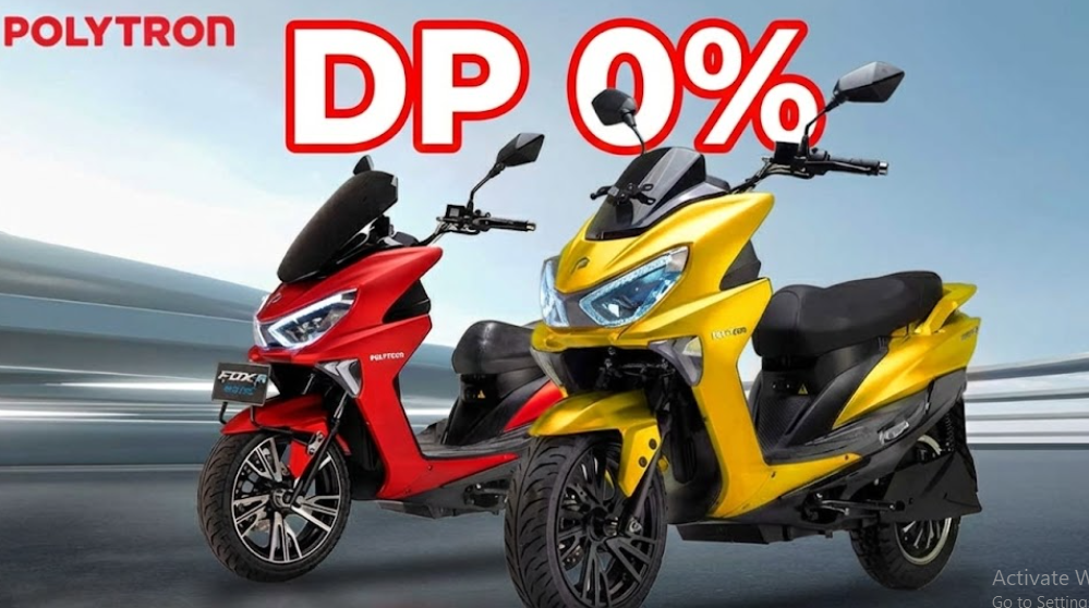 Angsuran Motor Listrik Polytron Tanpa DP, Mulai dari 320 Ribu Perbulan Bisa Dapat Kendaraan Mirip NMAX