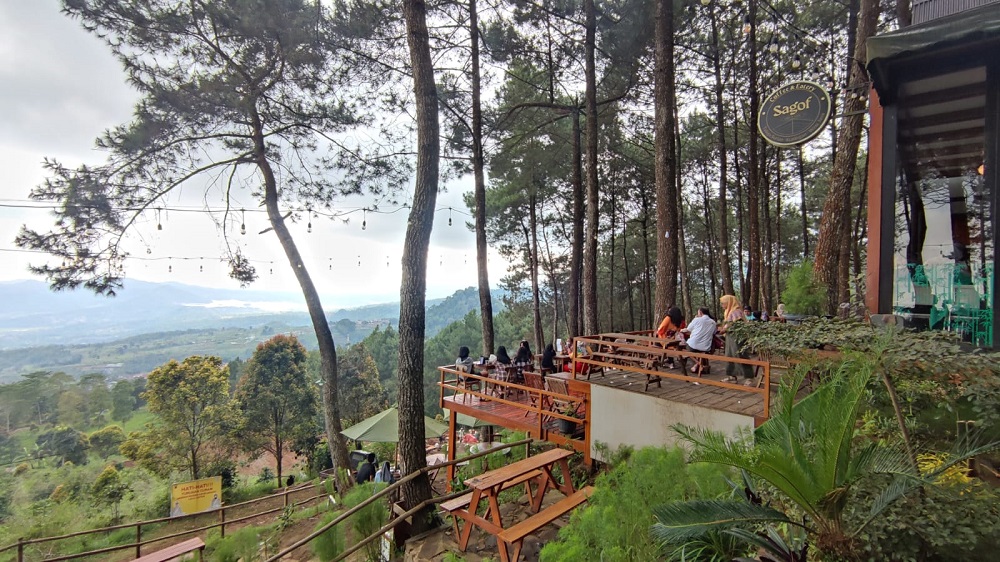 BEST VIEW! Kafe di Hutan Gunung Ciremai, Ada Sagof Coffee, Nikmatnya Ngopi di Ketinggian