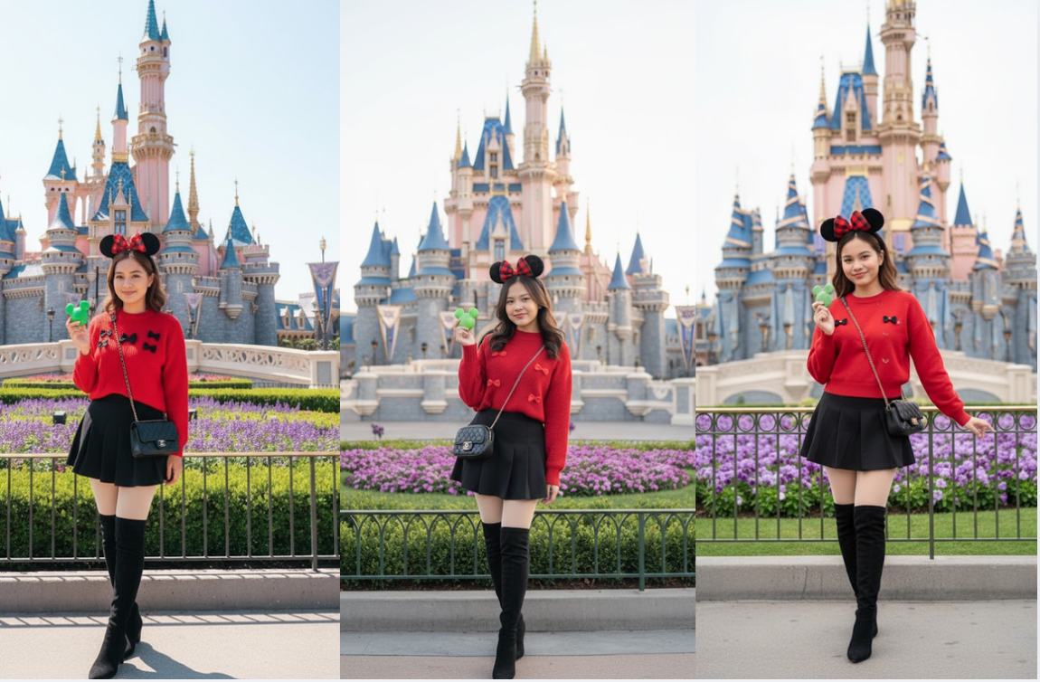 Prompt Gemini Ai Foto Lagi Liburan di Disnyeland California, Ini Tips Agar Hasilnya Natural Seperti Asli