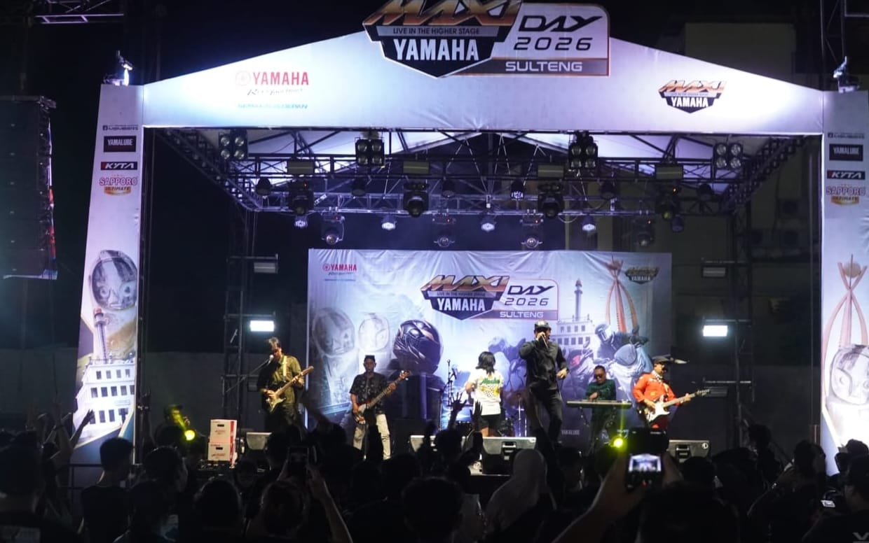 Ratusan Pengguna MAXi Yamaha Ramaikan MAXi Day 2026 di Palu, Berhadiahkan 1 Unit NMAX
