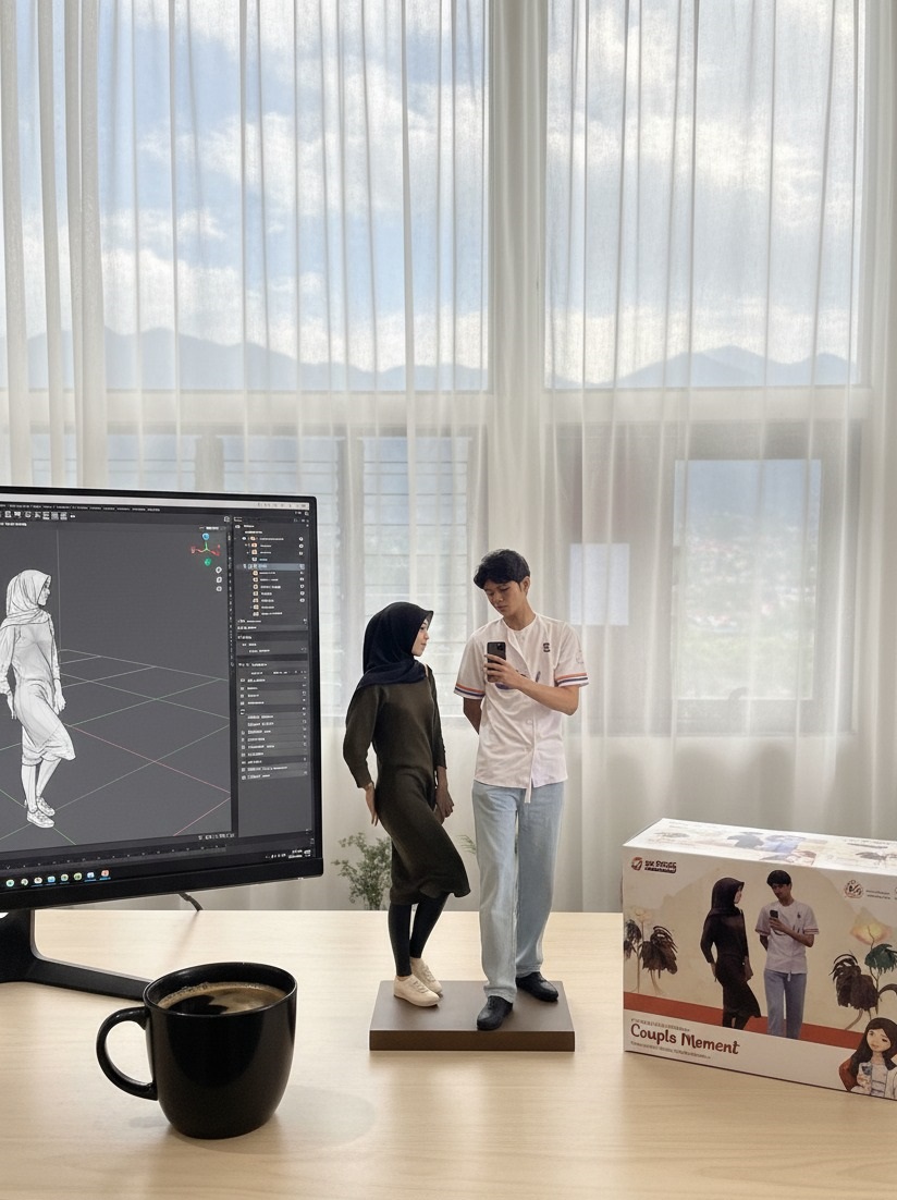 Lagi Viral! Ini Cara Mudah Membuat Gambar Miniatur Diri Sendiri Serta Cara Promptnya