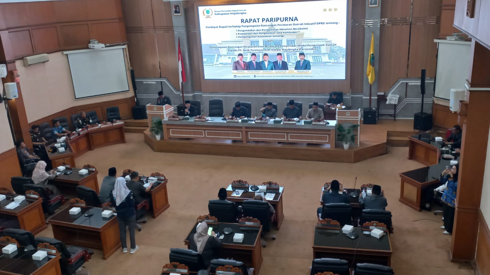 Peredaran Miras dan Kualitas Proyek Jadi Perhatian DPRD Majalengka