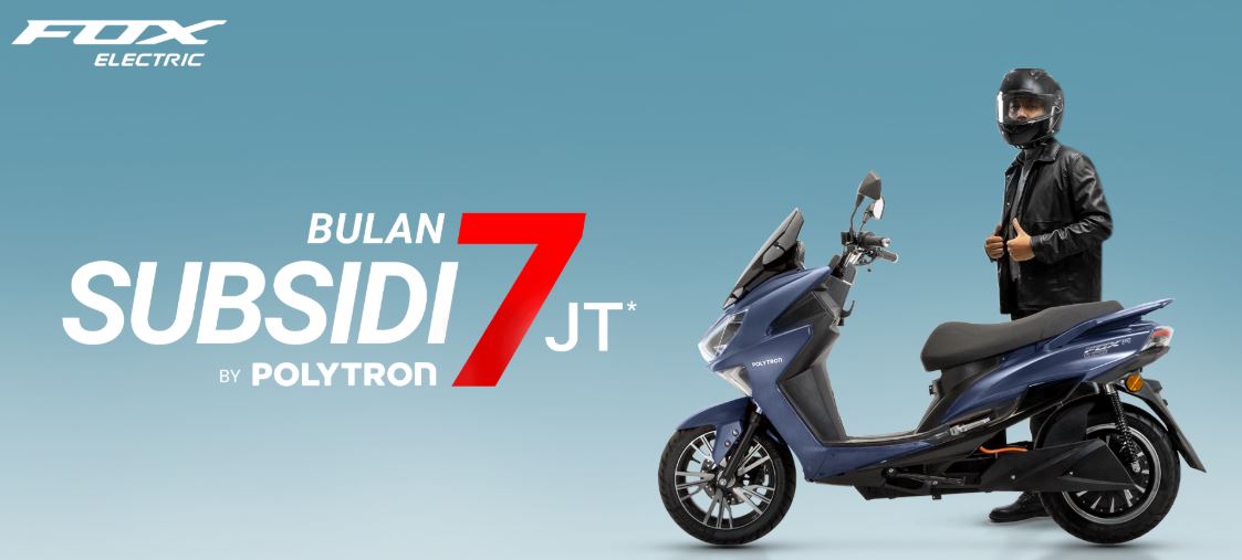 Berikut Skema Kredit Motor Listrik Polytron Fox R Terbaru, Lengkap dengan Tenor dan Cicilan Terendahnya