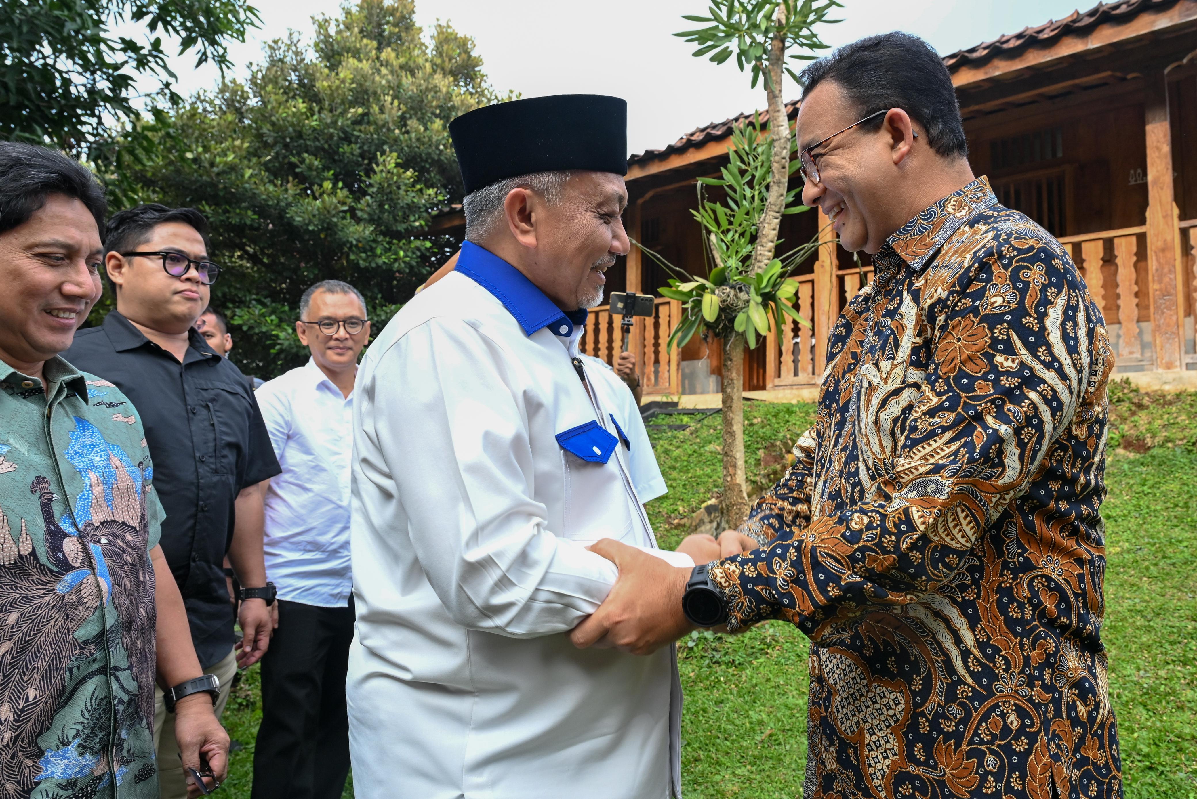 Syaikhu-Ilham Bertemu Anies Baswedan, Doakan ASIH Menang Pilgub Jabar