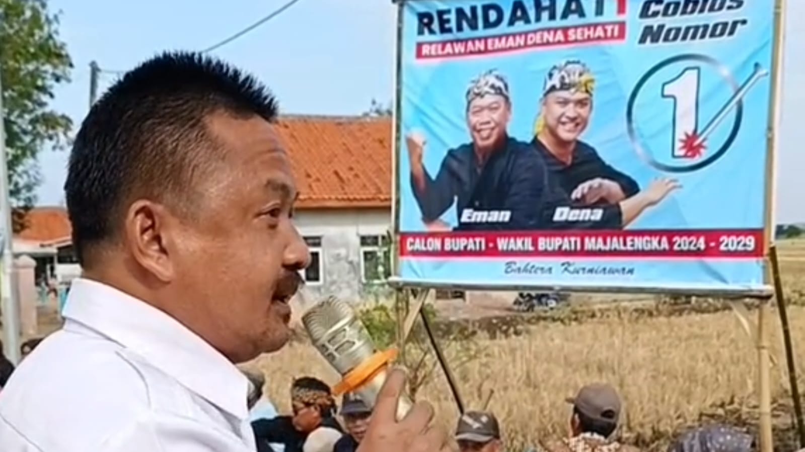 VIRAL, Camat Jatitujuh Diduga Arahkan Memilih Calon Gubernur dan Calon Bupati