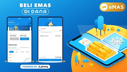 Bisa Mulai dari Receh dan Nggak Perlu Toko Emas, Begini Cara Nabung Emas di DANA!