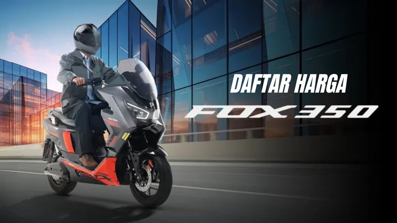 Harga Motor Listrik Polytron Fox 350 Sudah Dapat Subsidi Resmi dari Polytron! Daftar Harga Simak Disini