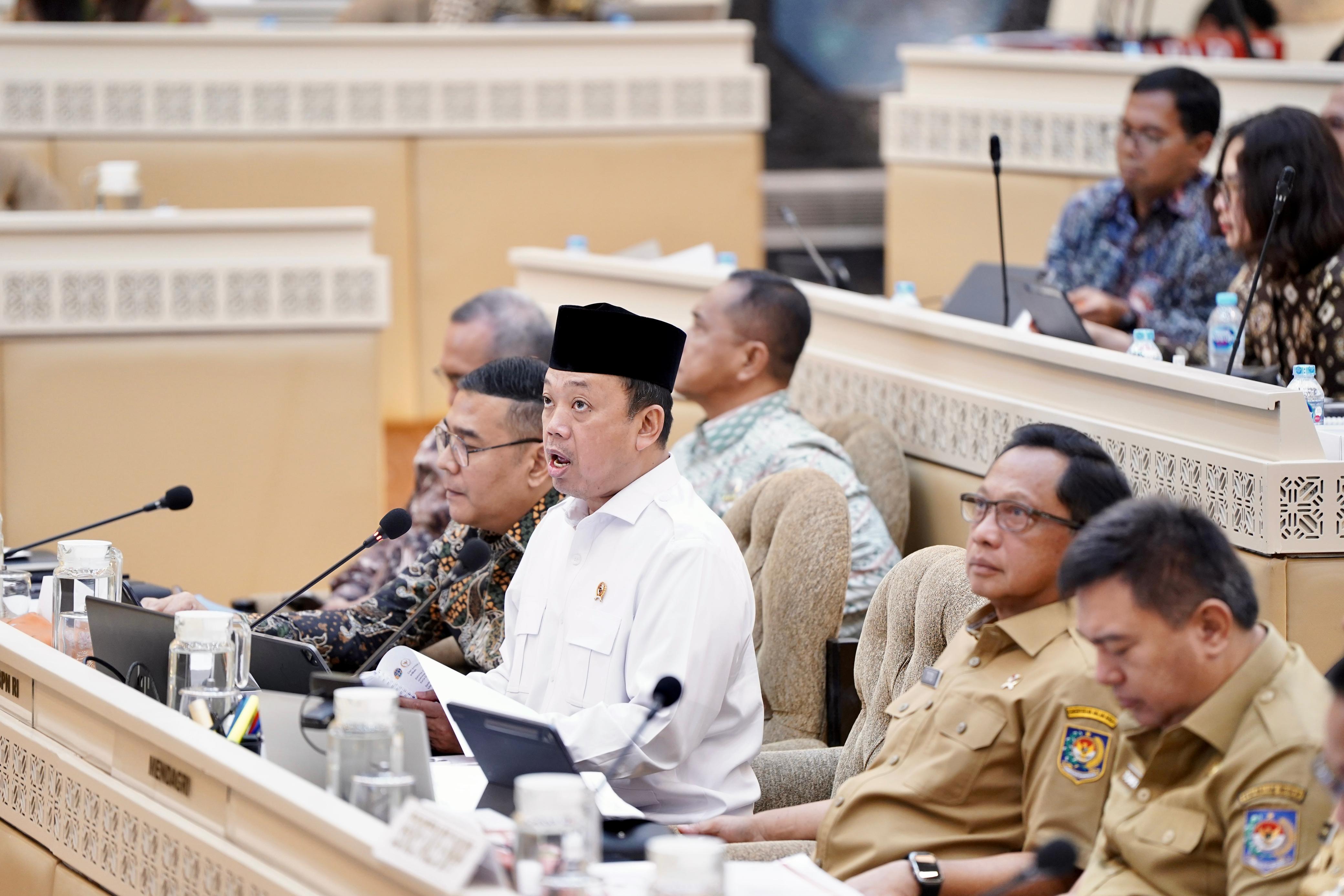 RDP Komisi II DPR RI Tetapkan Pagu Anggaran Kementerian ATR/BPN 2026 Sebesar Rp9,49 Triliun