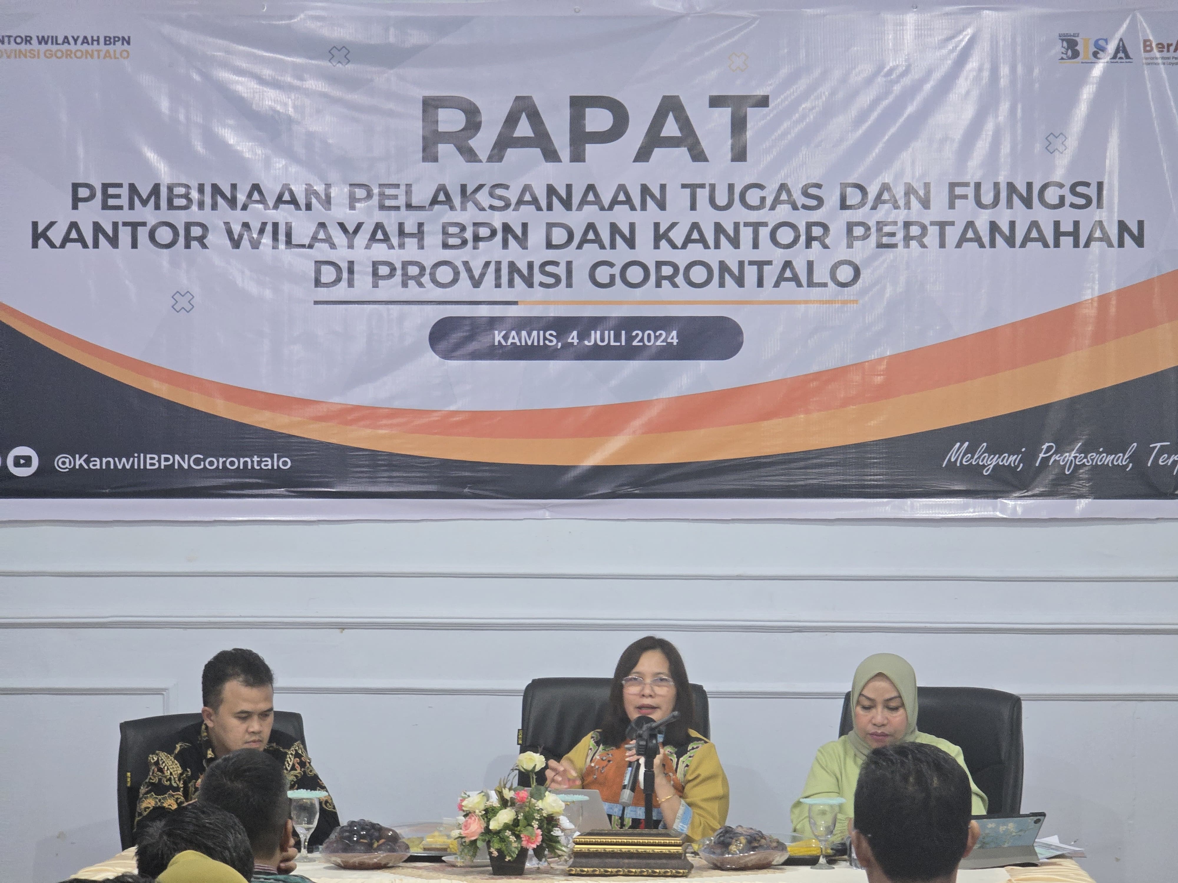 Pembina Tim 5 Dukung Pemerataan Capaian WBK dan Layanan Elektronik se-Provinsi Gorontalo