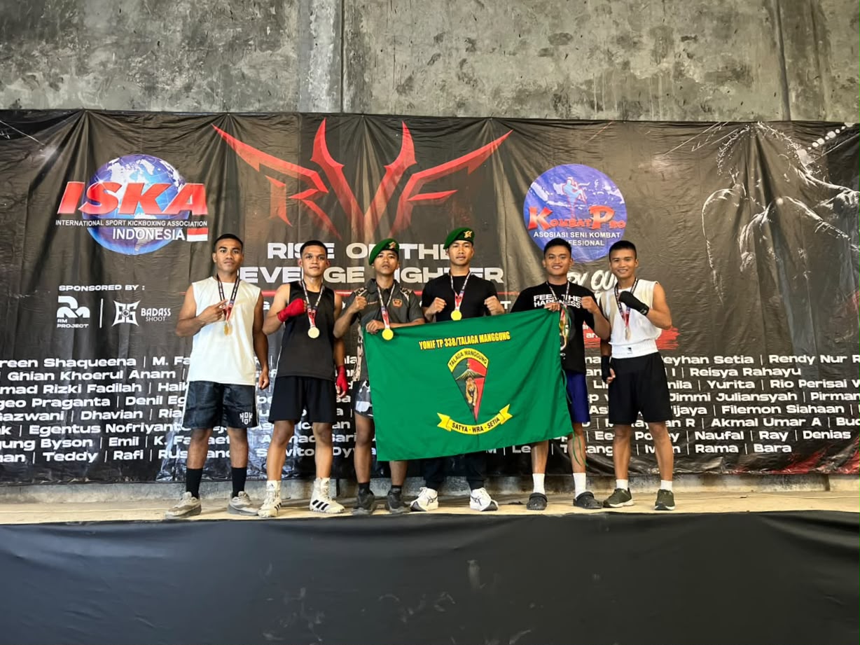 Prajurit Yonif TP 338/Talaga Manggung Raih 4 Emas dan 2 Perak di Kejuaraan Boxing Jabar 2026