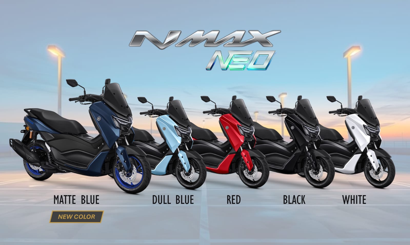 Lengkapi Kepingan Semarak Satu Dekade NMAX, Yamaha Berikan Pembaruan Warna Baru NMAX 'TURBO' Hingga NMAX NEO