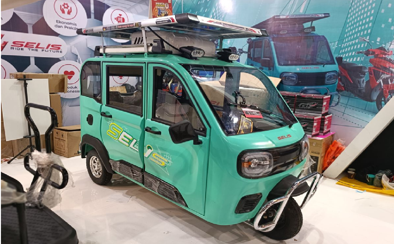 Simulasi Kredit Motor Listrik Selis Roda Tiga, Cicilan Hemat Mulai Rp500 Ribuan! Cek Sekarang..