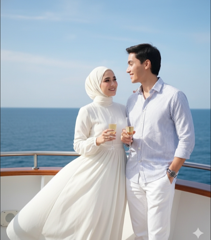 Biar Makin Couple Goals! 5 Prompt Gemini AI Pasangan Romantis, dari Konsep Mewah di Kapal hingga Nuansa Alam