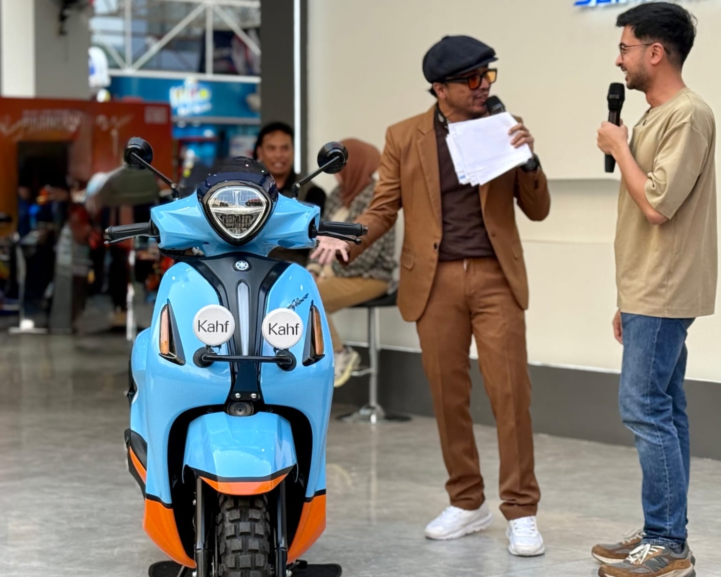 Auto Lebih Percaya Diri! Kolaborasi Yamaha x Kahf Sulap Grand Filano Hybrid Jadi Ala Classy Modern Explorer