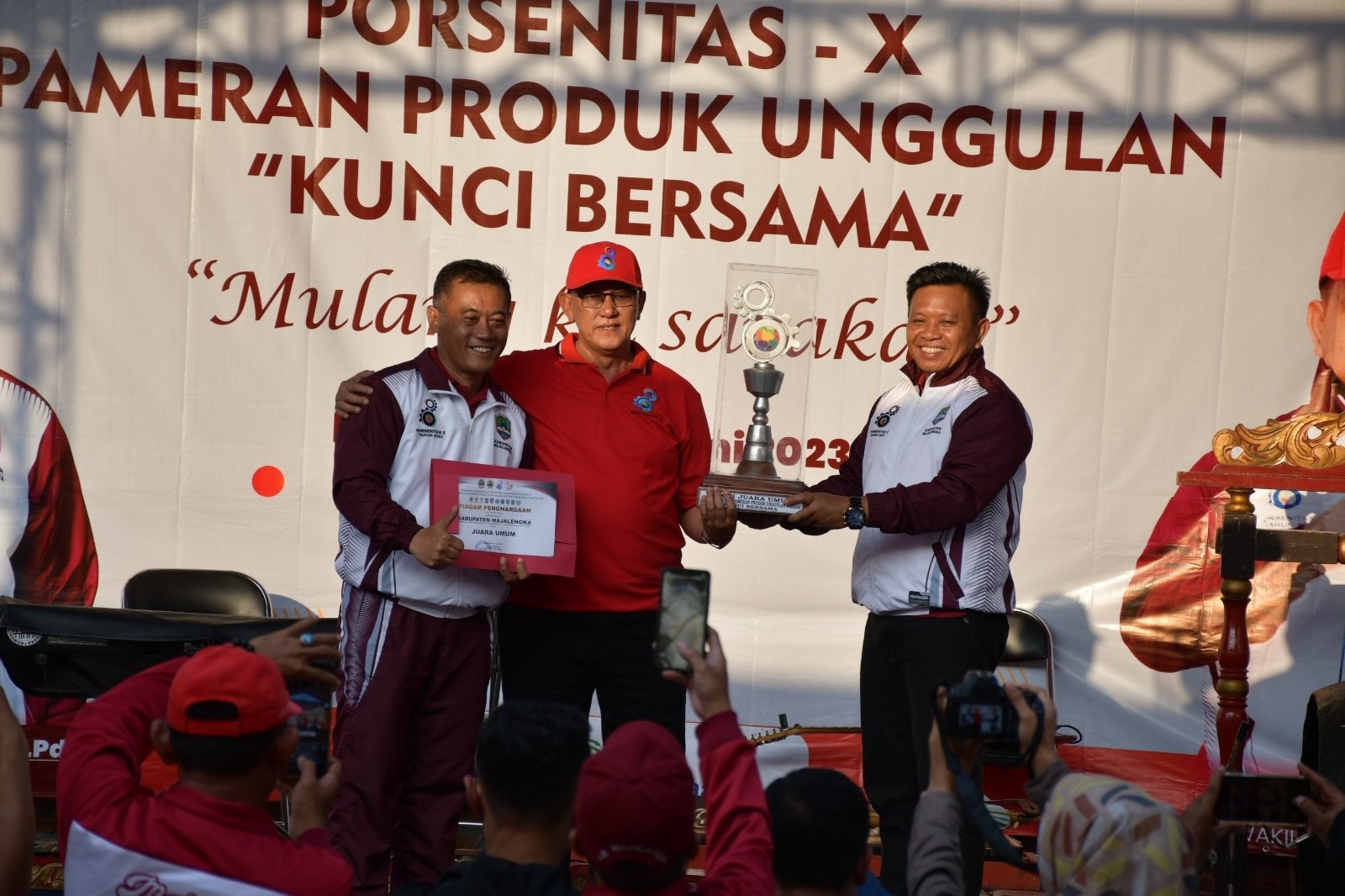 Mantap! Majalengka Juara Umum Porsenitas