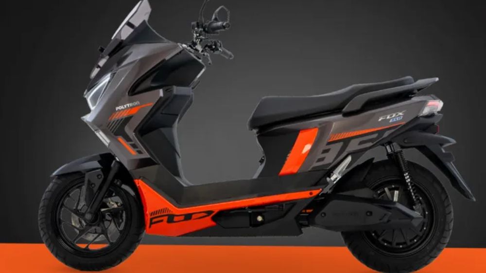 Cicilan Mulai Rp360 Ribuan, Polytron Fox 350 Motor Listrik Bergaya ala PCX Siap Dibawa Pulang