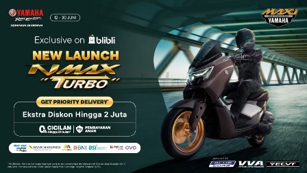 NMAX Generasi Terbaru Terjual 1.000 unit Dalam Waktu 40 Menit, Konsumen Berburu Beli Online di Blibli