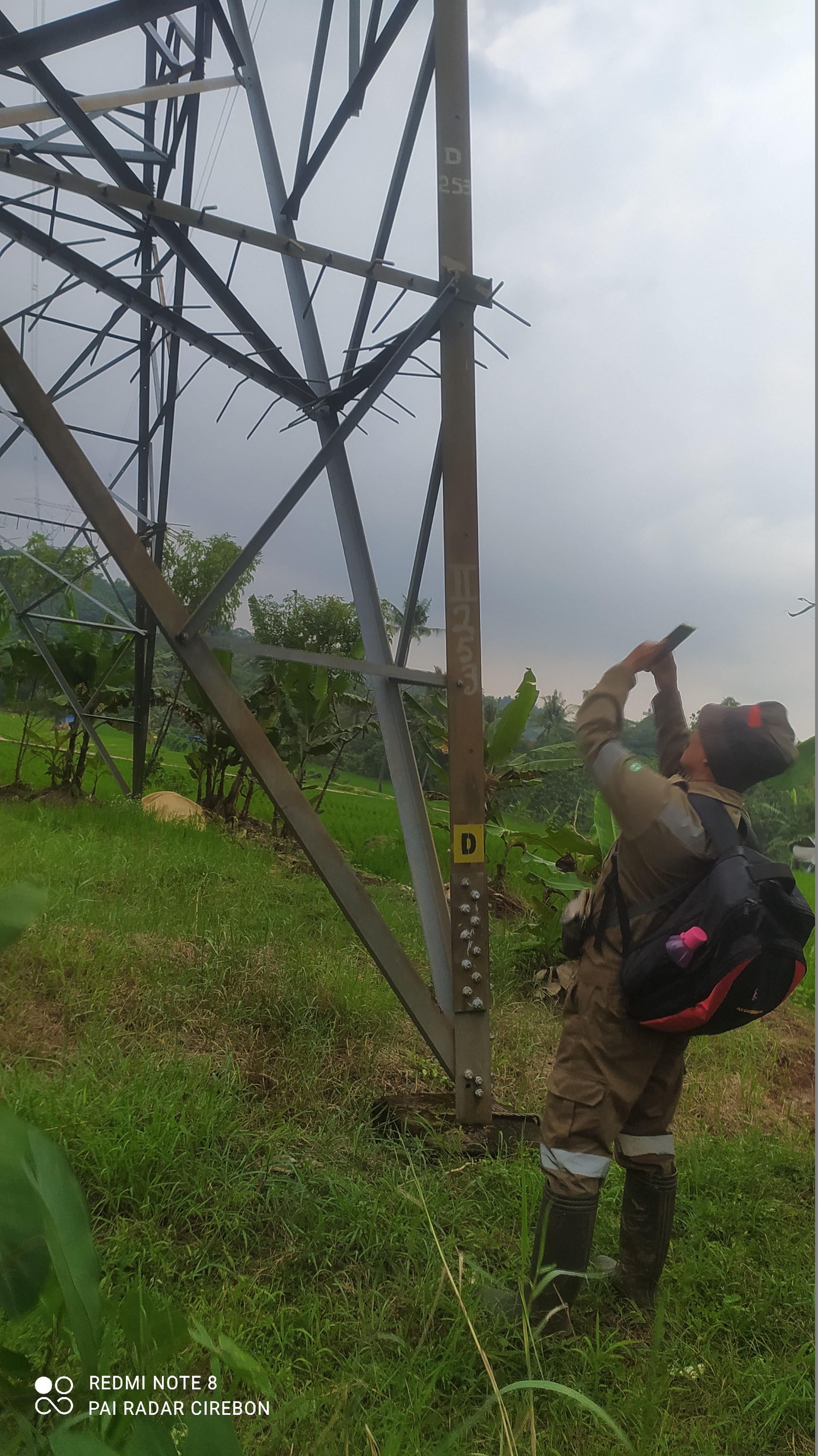 Antisipasi Pencurian Besi, PLN Patroli Tower 