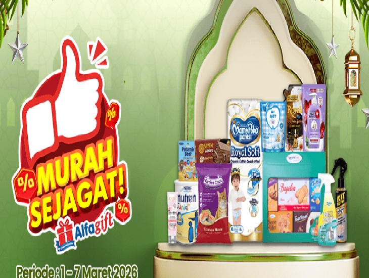 Katalog Promo Alfamart Tebus Murah Periode 01 - 07 Maret 2026: Belanja Hemat, Banyal Untungnya