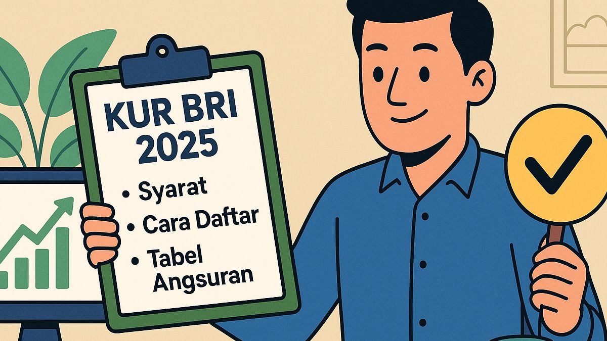Syarat KUR BRI 2025 Tanpa Jaminan, Panduan Lengkap dari Dokumen, Cara Pengajuan & Tips Agar Cepat ACC