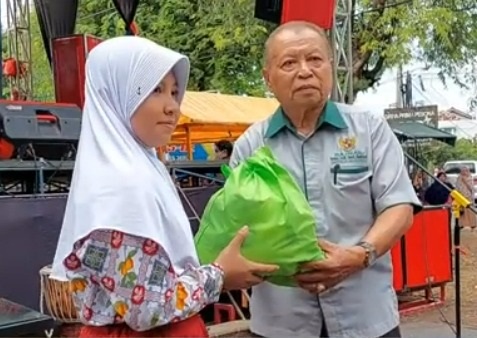 Baznas Majalengka Berbagi di HUT TNI