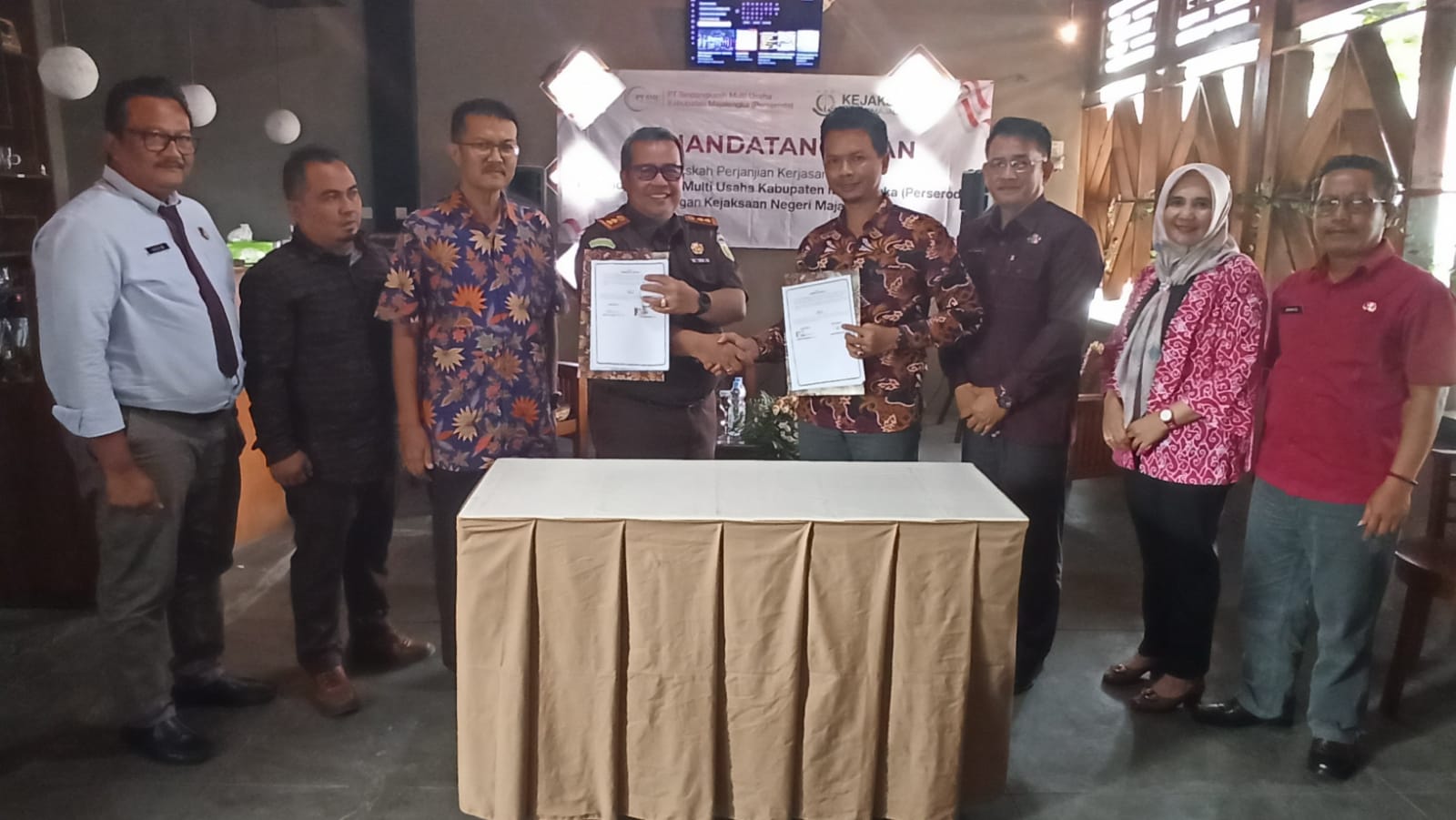 PT SMU Majalengka dan Kejari Teken Mou Pendampingan Hukum