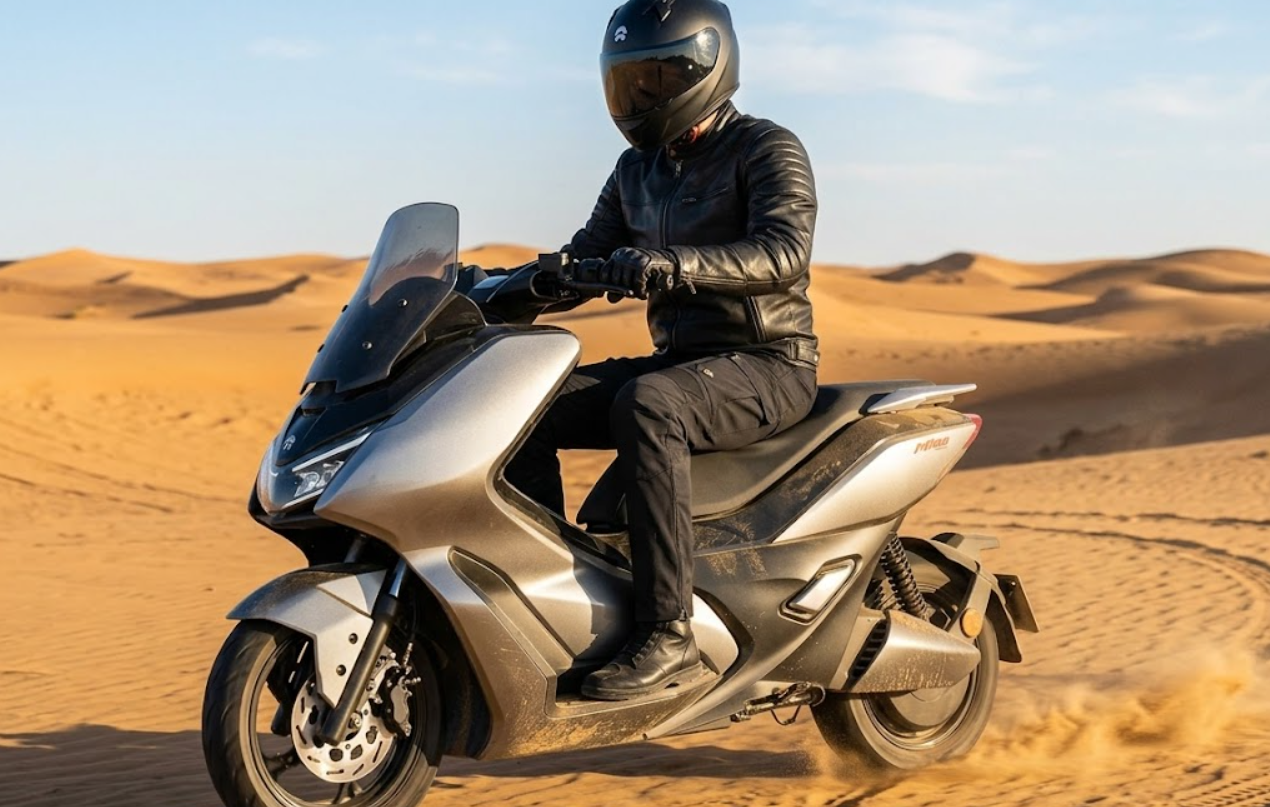 Harga Uwinfly M135H, Motor Listrik Buatan Indonesia Terbaru yang Andalkan BLDC 5000 Watt yang Tembus 180 Km