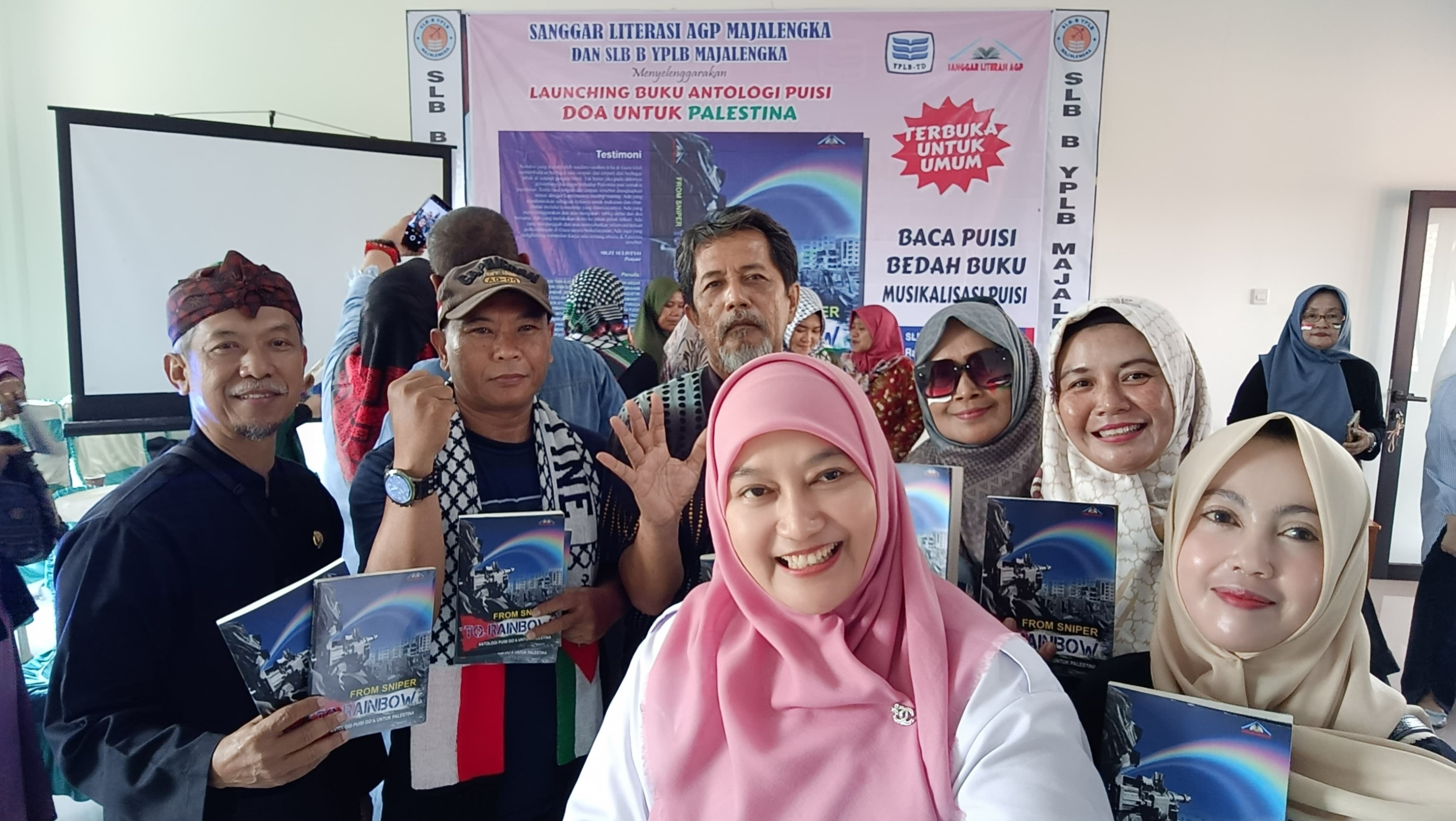 APG Majalengka Launching Buku Puisi Doa Untuk Palestina