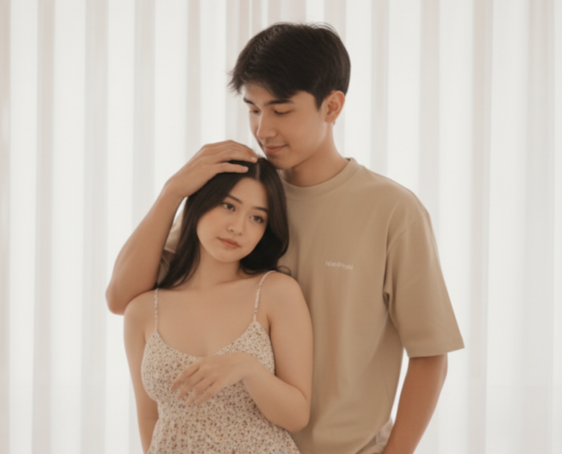 Buat Editan Foto Ala Polaroid dan Photobox, dengan Daftar Prompt Gemini AI Berdua dengan Pose Romantis