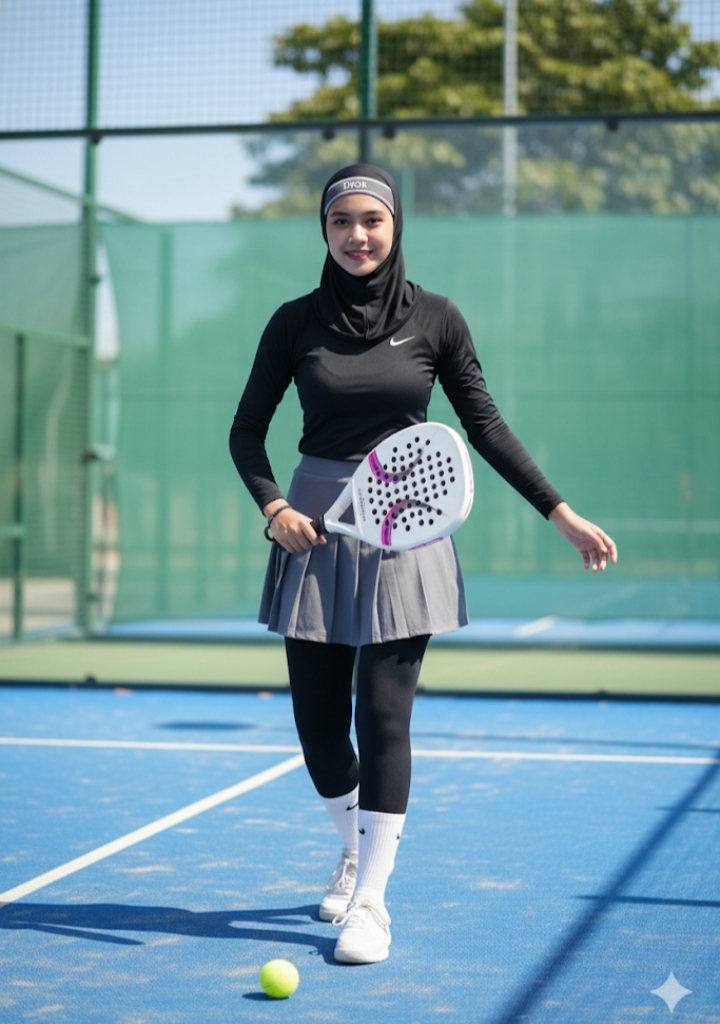 Cewek Hits Merapat! Coba 5 Prompt Gemini AI Wanita Hijab Terbaru, dari Konsep Estetik hingga Main Padel
