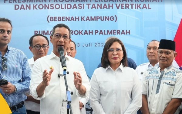 Bersama Kementerian ATR/BPN, Pemprov DKI Jakarta Resmikan Program Perbaikan Rumah