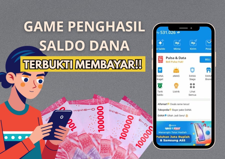 Beneran Cair! Cuma Main Game, Saldo DANA Rp432.249 Langsung Masuk ke Akun Tanpa Tunggu Lama!