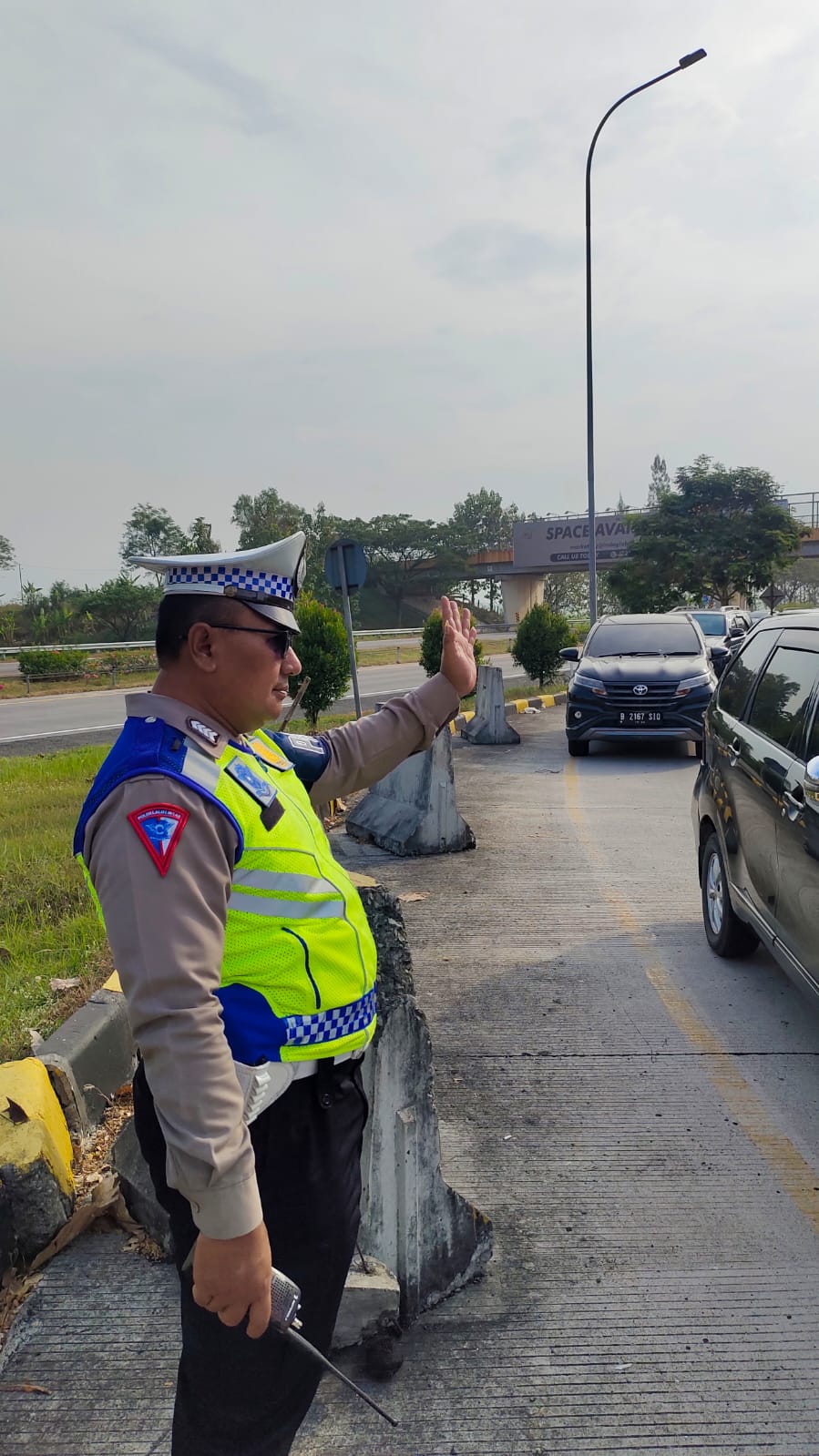Libur Panjang, Polisi di Majalengka Pantau Rest Area di Tol Cipali