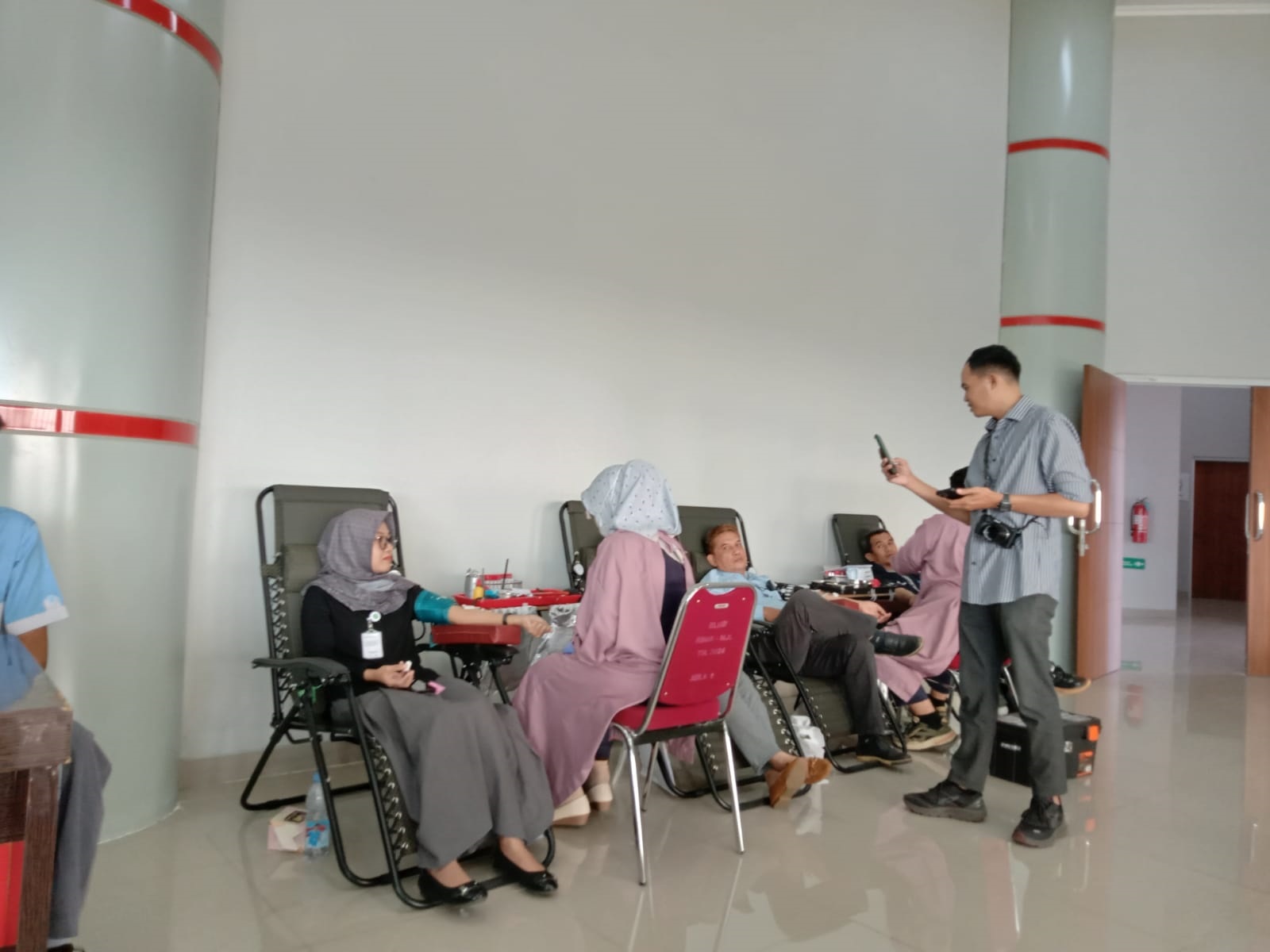 PMI Sasar Pegawai RSUD Majalengka  Donor Darah, 18 Kantong Darah Terkumpul 