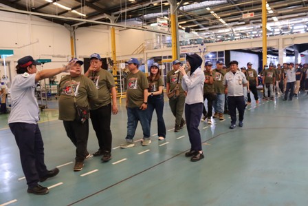 Factory Visit Yamaha, XMAX Owners Community Bali Intip Standar Produksi Berkelas Global