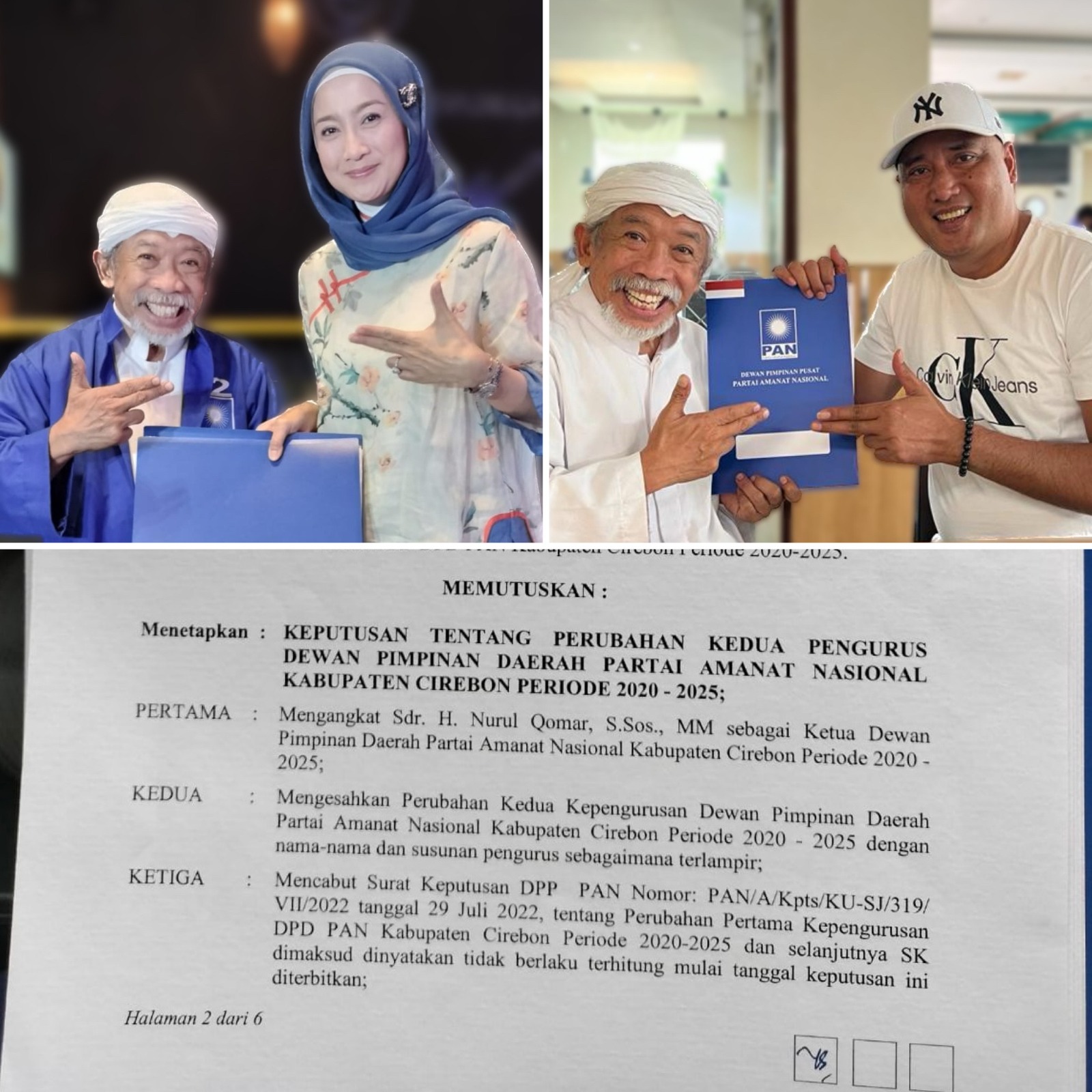 Intip Ketua DPD PAN Kabupaten Cirebon Pengganti Heru Subagia, Qomar dari Pelawak hingga Tersandung Kasus