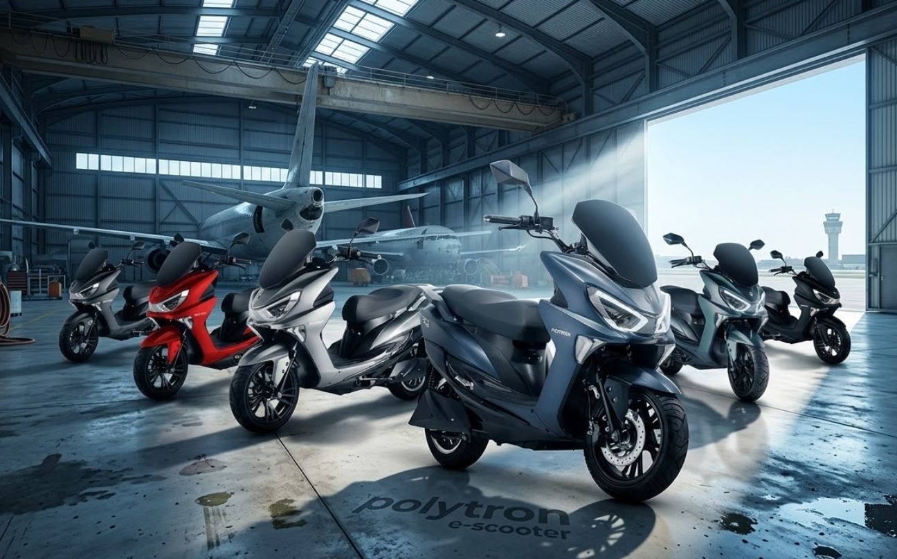Model Maxi Mirip Yamaha NMAX tapi Harganya Lebih Murah, 4 Motor Listrik Polytron Berikut Ditenagai Baterai LFP