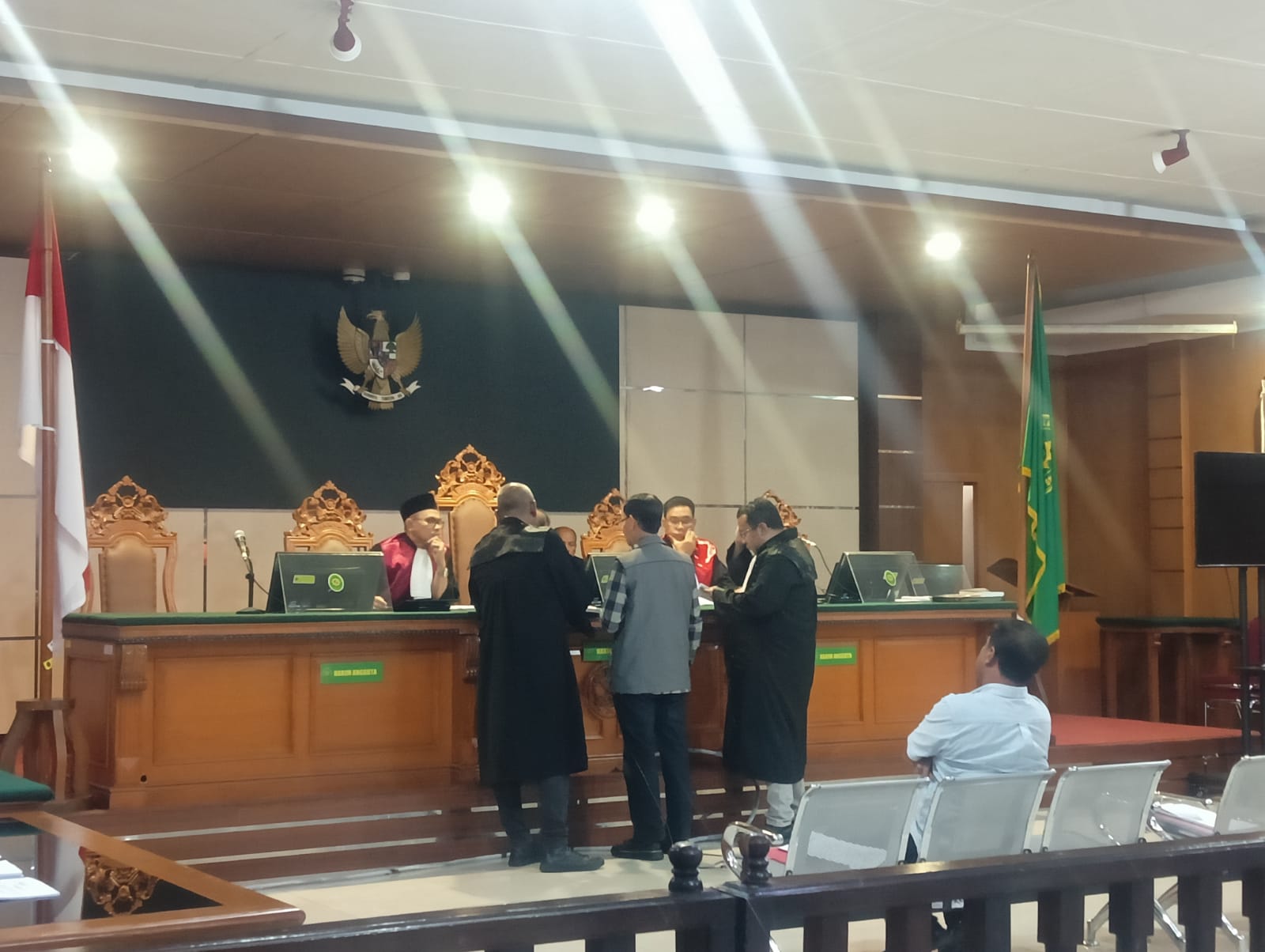 Sidang Lanjutan Kasus Pasar Cigasong, Eman Suherman : Saya Punya Hati, Tidak Sepicik Dituduhkan