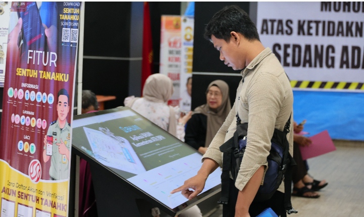 ATR/BPN Permudah Layanan Pertanahan Lewat Fitur Antrean Daring di Aplikasi Sentuh Tanahku
