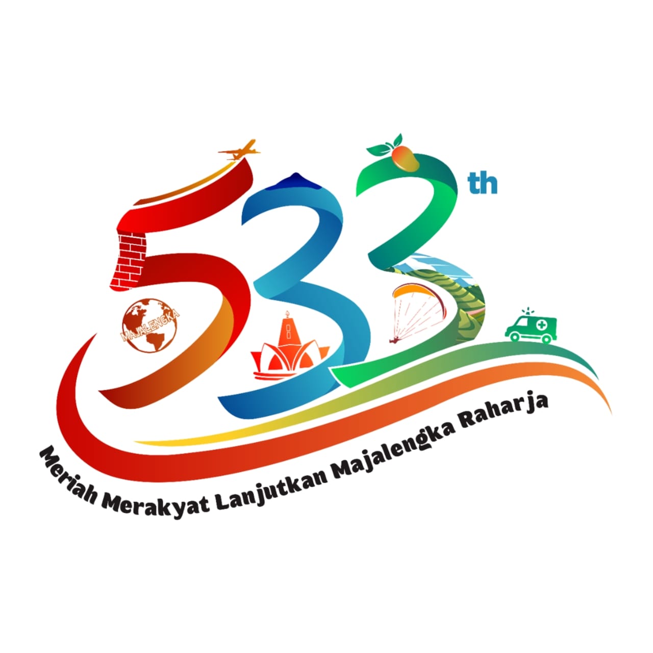 Ini Logo dan Tema Hari Jadi Majalengka Ke 553