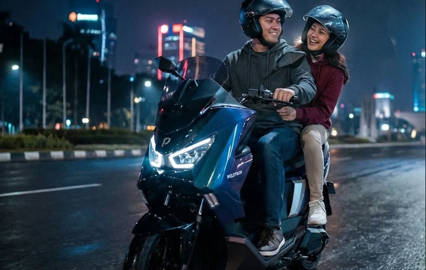 Polytron Fox 350 Cicilan Kredit Mulai dari 410 Ribu, Motor Listrik yang Cocok untuk Night Ride dan Harian 