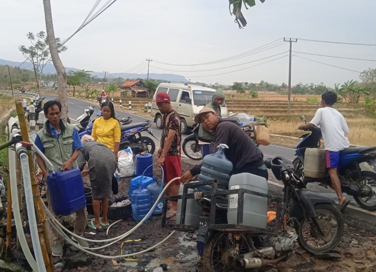 2 Desa di Bantarujeg Kesulitan Air Bersih, Sukawera Terancam Kekeringan